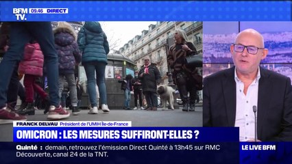 Pour le président de l'UMIH Île-de-France, "cette situation de devoir consommer assis, c'est une fois de plus un problème pour nous"