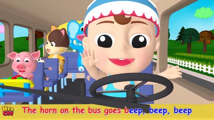 Wheels on the Bus - Baby songs _ Nursery Rhymes & Kids Songs _HD