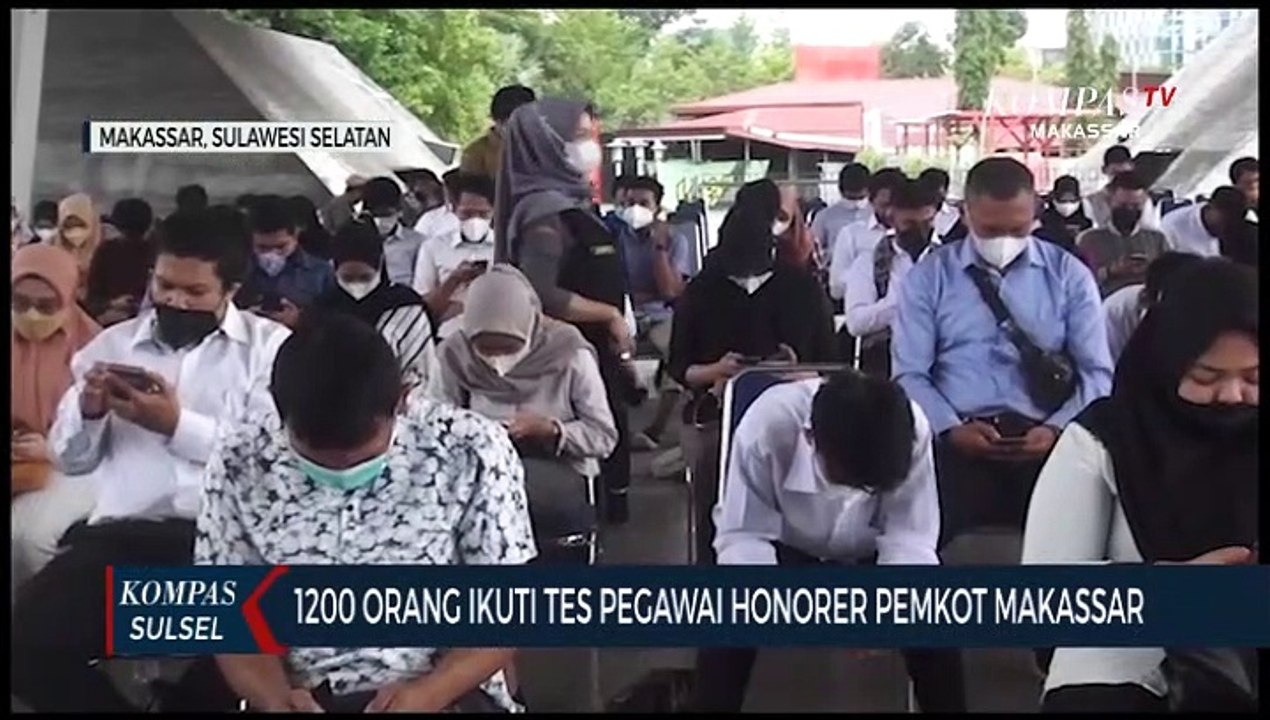 1200 Orang Ikuti Tes Pegawai Honorer Pemkot Makassar