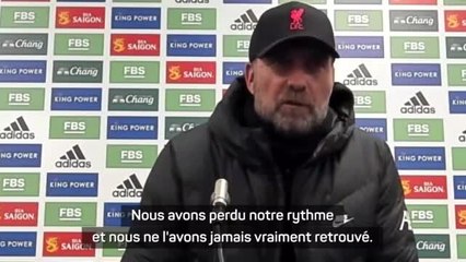 20e j. - Klopp : "Nous n'étions pas nous-mêmes"