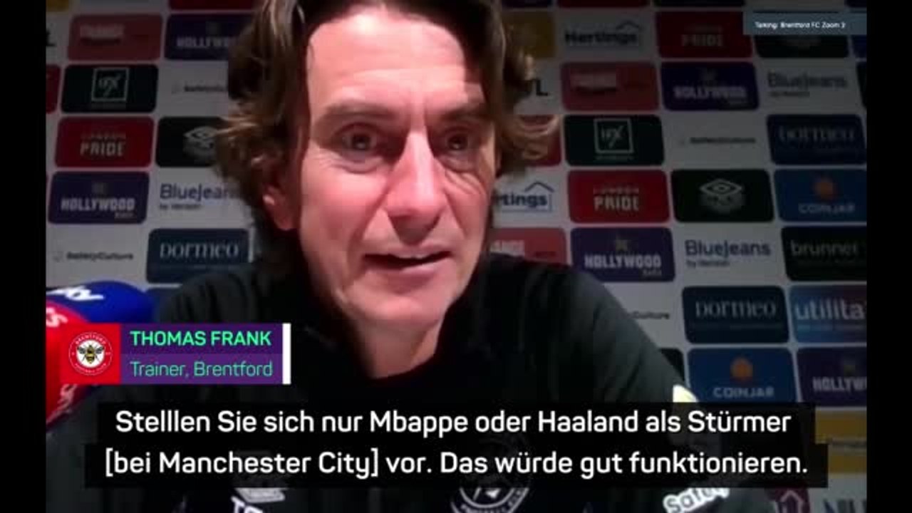 Frank: "Haaland würde gut zu City passen"