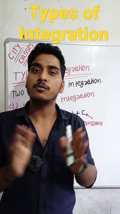 Types of integration | Types of integration in Hindi | types of integration mathematical tool #cityclasses
