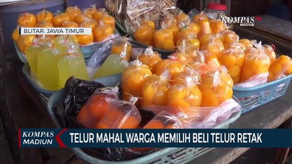 Telur Mahal Warga Memilih Beli Telur Retak