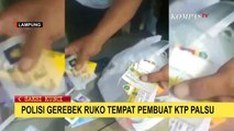 Jadi Tempat Pembuatan KTP Palsu, Sebuah Ruko Digerebek Polisi