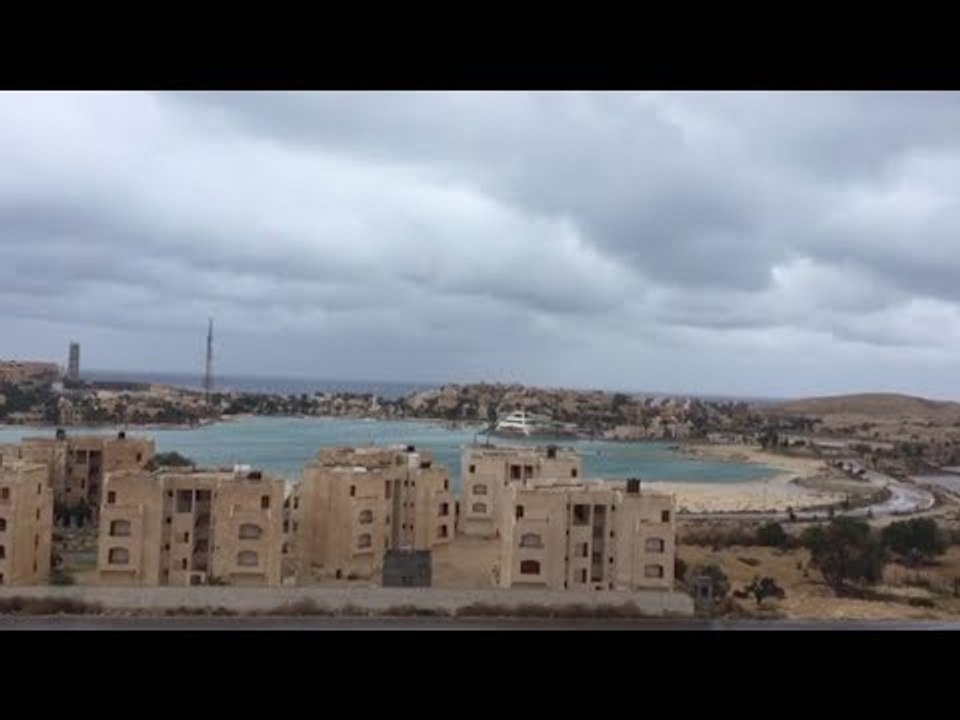 غلق بوغازي مطروح والسلوم لسوء الأحوال الجوية