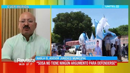 Mérida sugirió a Sosa "cortar cabezas" y asegura no conocer detalles del acuerdo SPT-UCS