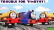 Toy Train Trouble For Timothy Story with Thomas and Friends Trains and the Funlings Toys in this Toy Trains 4U Family Friendly Stop Motion Animation Video for Kids