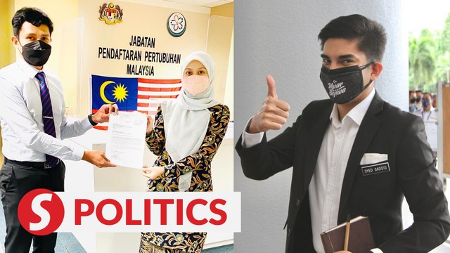 Muda registered as a political party, says Syed Saddiq