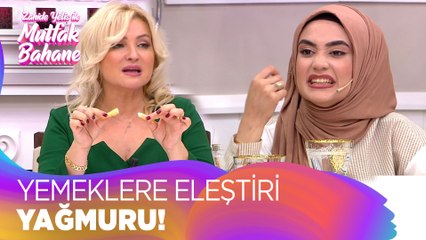 Gizem ve Sezai'nin yemekleri beğenildi mi? - Zahide Yetiş ile Mutfak Bahane 29 Aralık 2021