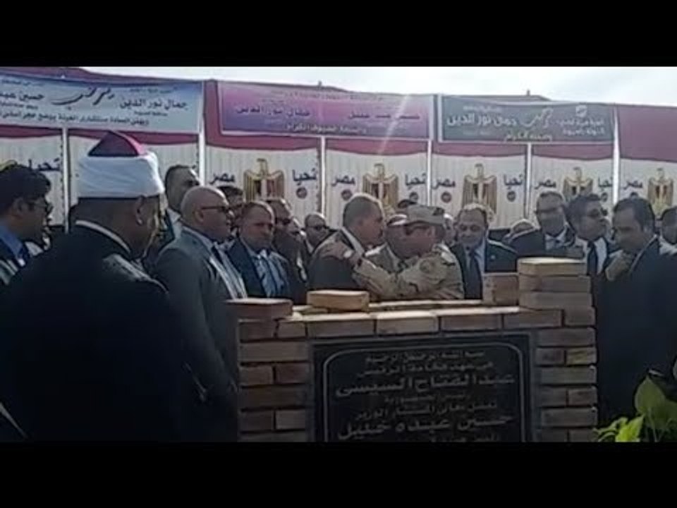 رئيس قضايا الدولة يضع حجر أساس نادي مستشاري الهيئة بأسيوط