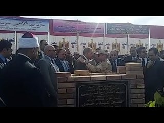 رئيس قضايا الدولة يضع حجر أساس نادي مستشاري الهيئة بأسيوط