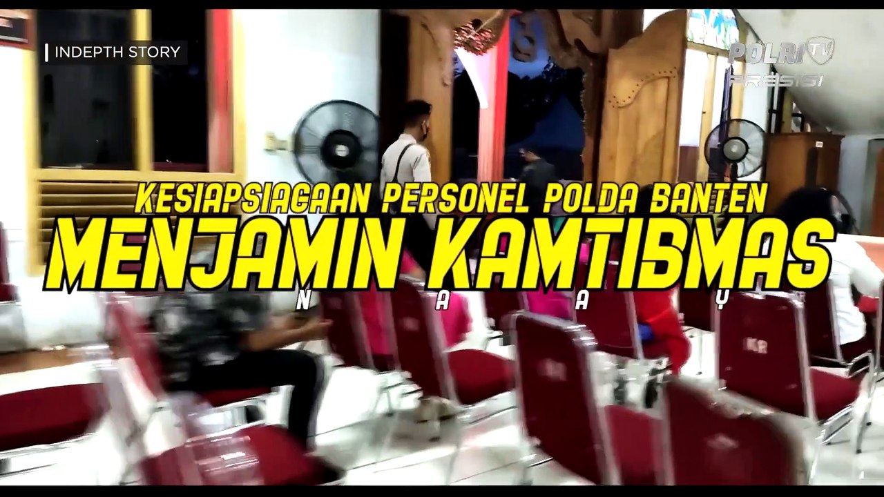 INDEPTH STORY : Kesiapsiagaan Personel Polda Banten Menjamin Kamtibmas Jelang Perayaan Nataru 2021 (2/3)