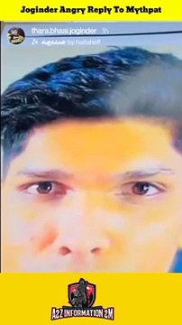Thara Bhai Joginder Angry Reply To @Mythpat And @Triggered Insaan