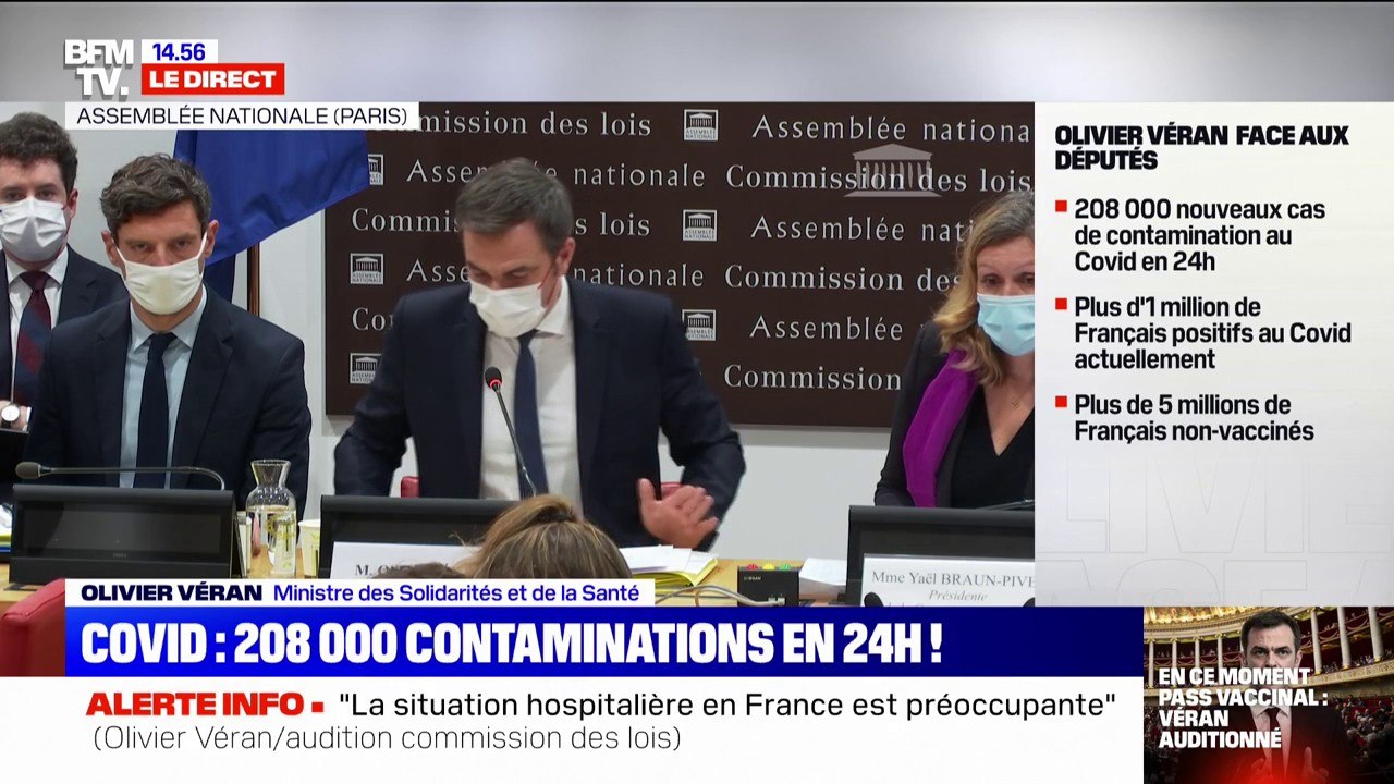 Olivier Véran: "Il n'y aura pas de pass vaccinal pour se rendre dans un hôpital ou dans un EHPAD"