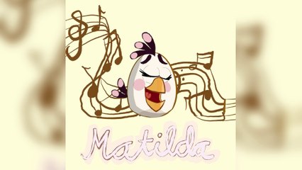 Drawing Matilda from Angry birds. (Procreate)