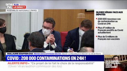 Projet de loi sur le pass vaccinal: "Toute personne habilitée à demander la présentation d'un pass pourra exiger la présentation d'une pièce d'identité", déclare Olivier Véran