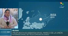 Rusia propone participación igualitaria de Internet a nivel global