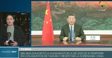 China se pronuncia contra la injerencia extranjera