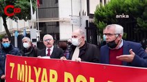 İzmir'de Merkez Bankası önünde protesto: 7 Milyar dolar nerede?