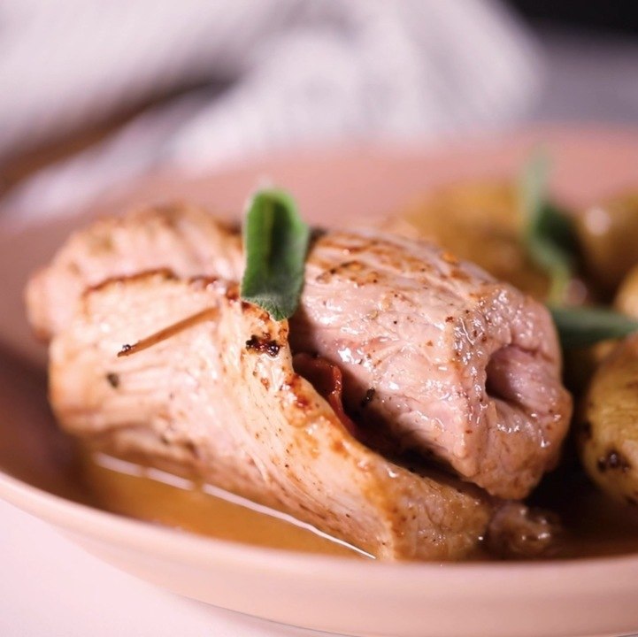CUISINE ACTUELLE - Saltimbocca de veau à la romaine avec LE VEAU