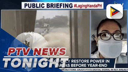 NGCP eyes to fully restore power in 'Odette'-hit areas before year-end