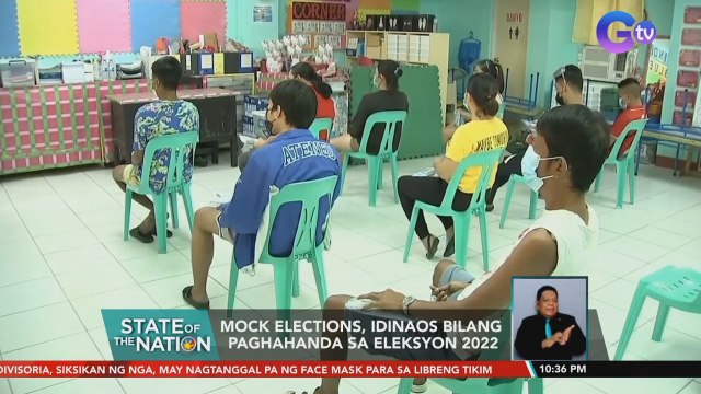 Mock elections, idinaos bilang paghahanda sa Eleksyon 2022 | SONA