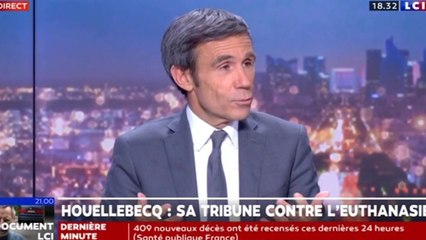 FEMME ACTUELLE - David Pujadas scandalisé par les propos choc d'une éditorialiste sur l'euthanasie