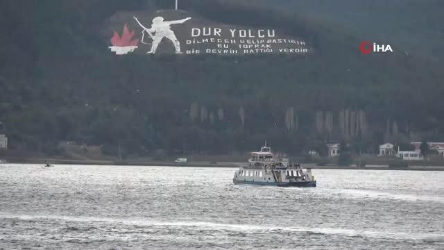 Gökçeada seferlerine fırtına engeli