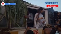 VIDEO | आली रे आली! बीड जिल्ह्यात पहिलीच रेल्वे धावली