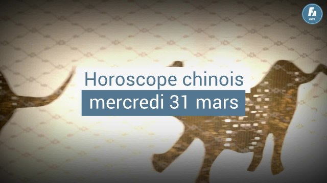 FEMME ACTUELLE - Horoscope chinois du jour, Tigre de Terre, du mercredi 31 mars 2021