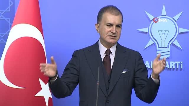 AK Parti Sözcüsü Ömer Çelik: Çıkacak açıklayacak neye göre söylüyor, bu izlenime nasıl varmış.