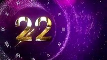 Happy New Year 2022 Countdown   60 Seconds  sparkler  clock12