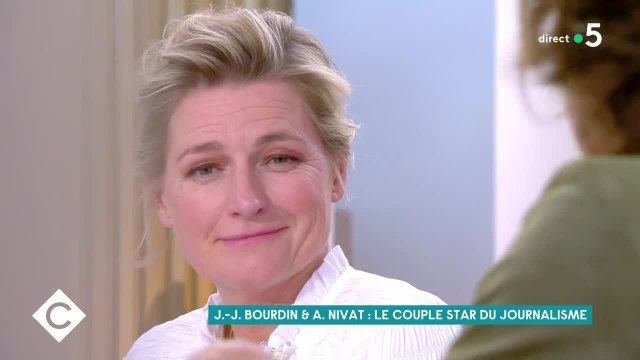 FEMME ACTUELLE - C à vous Anne Nivat évoque sa complémentarité avec Jean-Jacques Bourdin
