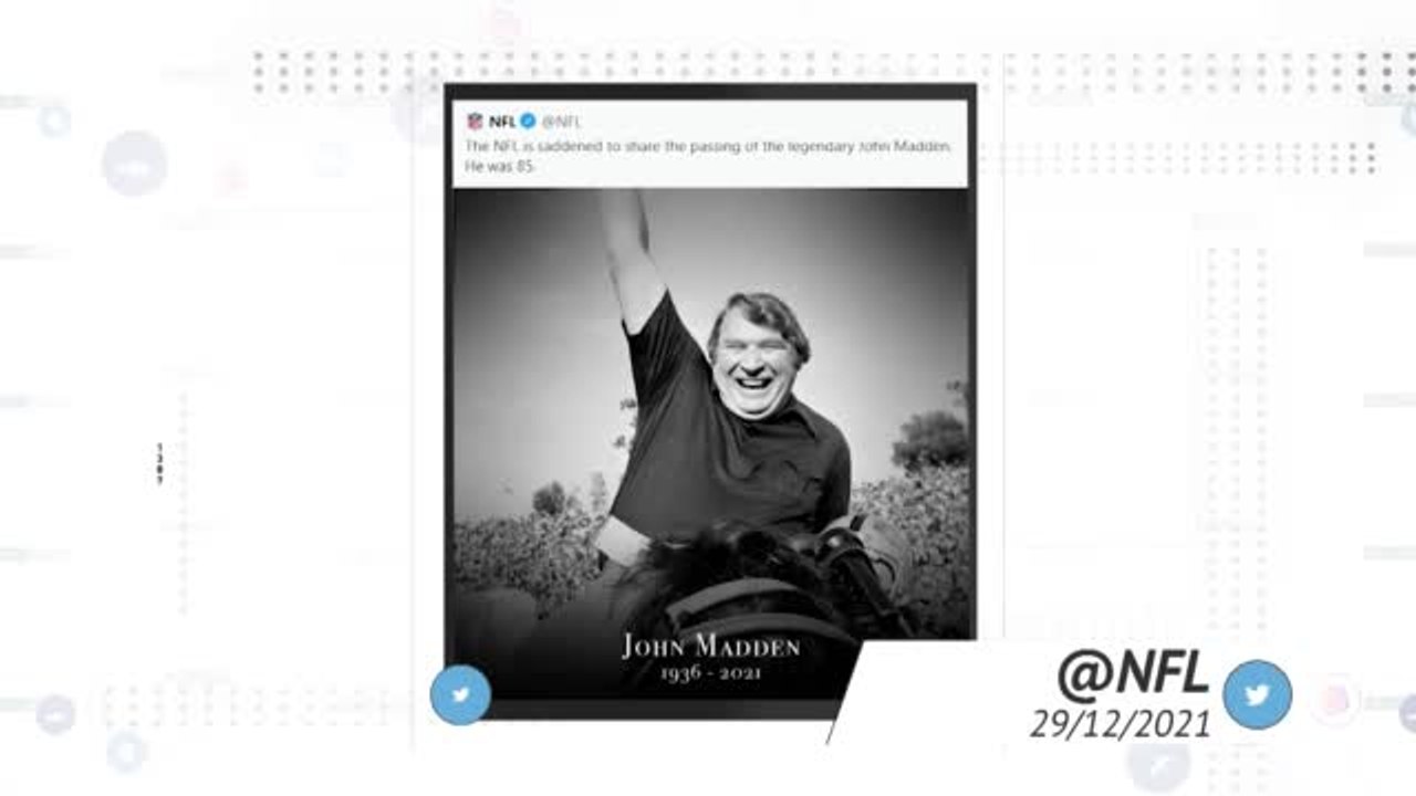 Socialeyesed: Die NFL trauert um John Madden