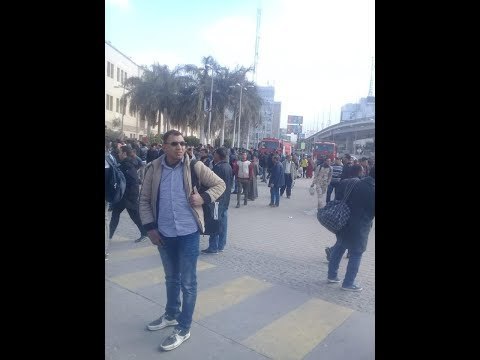 انفجار وقود خزان جرار داخل محطة مصر ووقوع إصابات