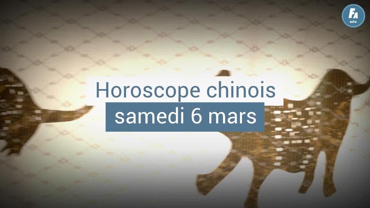 FEMME ACTUELLE - Horoscope chinois du jour, Bœuf d'Eau, du samedi 6 mars 2021