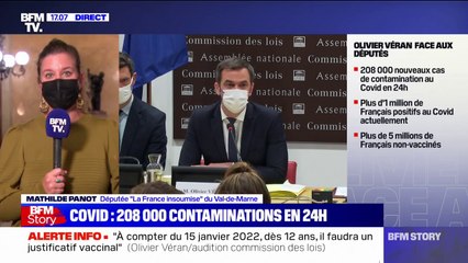 Mathilde Panot: "Vitemadose ou Doctolib ne constituent pas une politique de santé digne de ce nom"