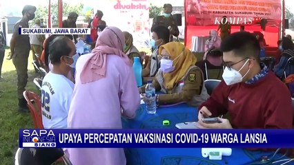 Pembagian Paket Bahan Pokok Dalam Vaksinasi Untuk Menarik MInat Warga Agar Mau Disuntik!