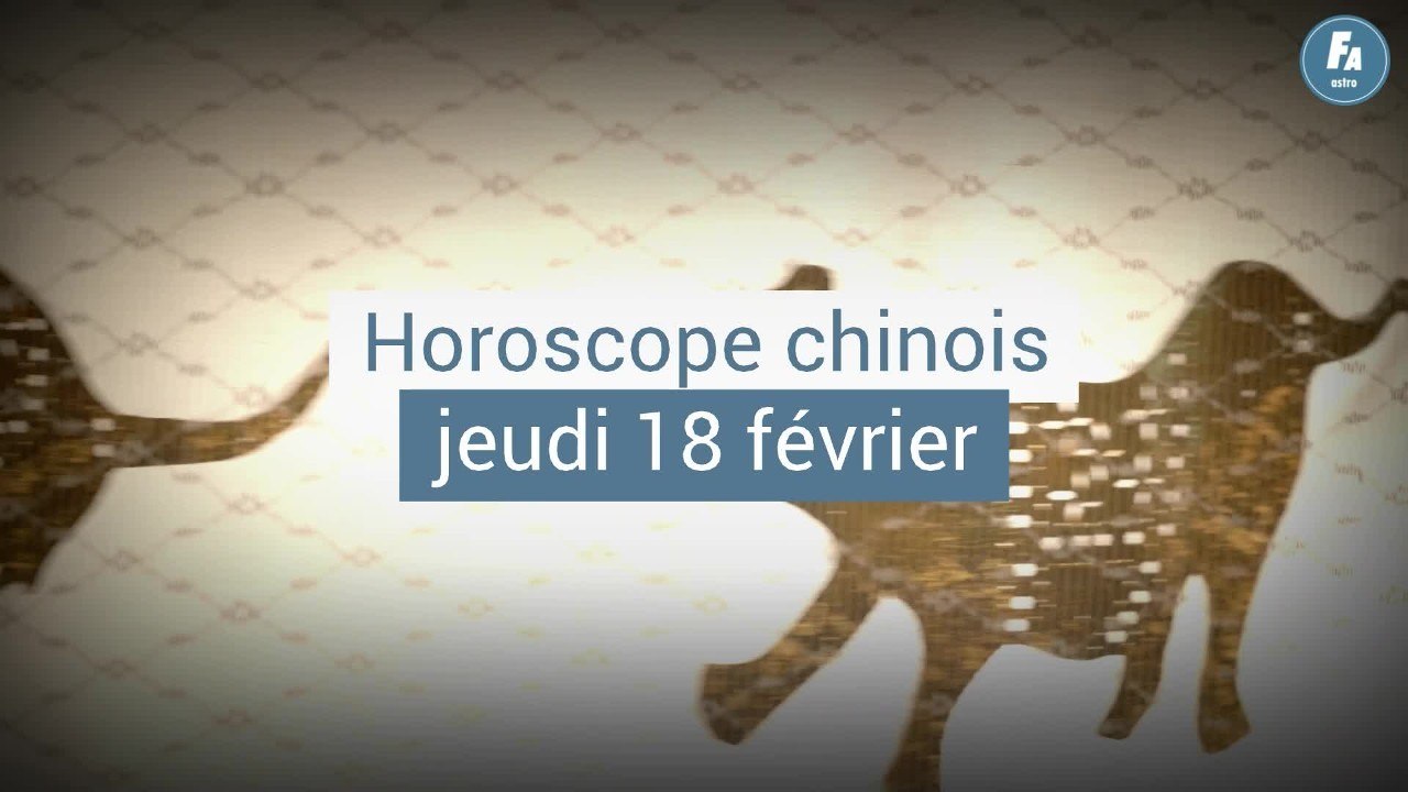 FEMME ACTUELLE - Horoscope chinois du jour, Coq de Feu, du jeudi 18 février 2021