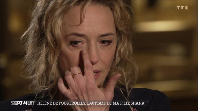 FEMME ACTUELLE - Hélène de Fougerolles en larmes se confie sur sa fille autiste : Ma fille n'est pas handicapée mentale