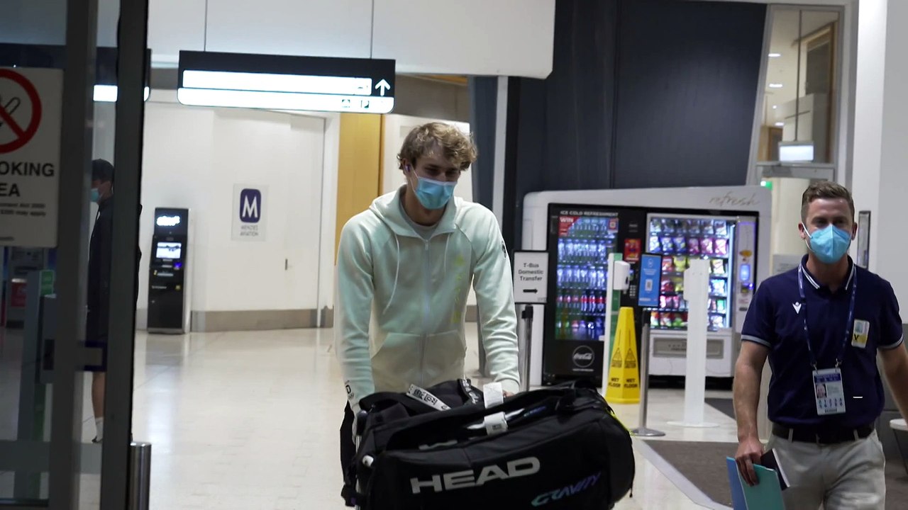 ATP-Cup: Zverev ist in Australien gelandet