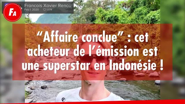 FEMME ACTUELLE -“Affaire conclue” : cet acheteur de l’émission est une superstar en Indonésie !