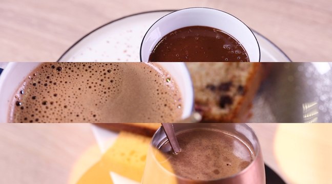 FEMME ACTUELLE - 3 chocolats chauds maison