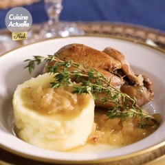 CUISINE ACTUELLE - Cailles à la cocotte aux oignons caramélisés