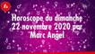 FEMME ACTUELLE - Horoscope Du Dimanche 22 novembre 2020 Par Marc Angel