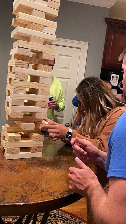 Tower Falls Into Face