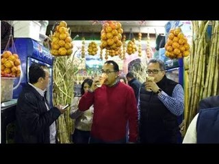 صاحب العصارة التي اشترى منها مدبولي عصير القصب: نفسي الرئيس يشرفنا