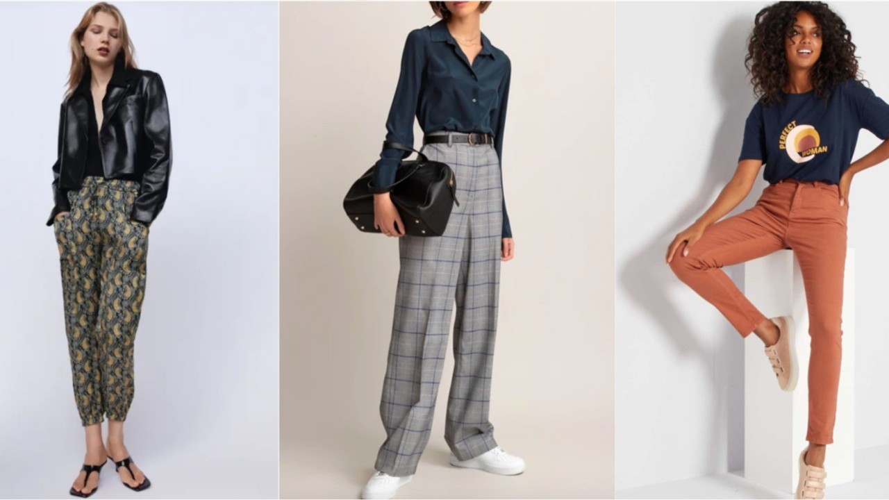 Pantalon : toutes les nouveautés tendance de la rentrée 2020 : Femme  Actuelle Le MAG