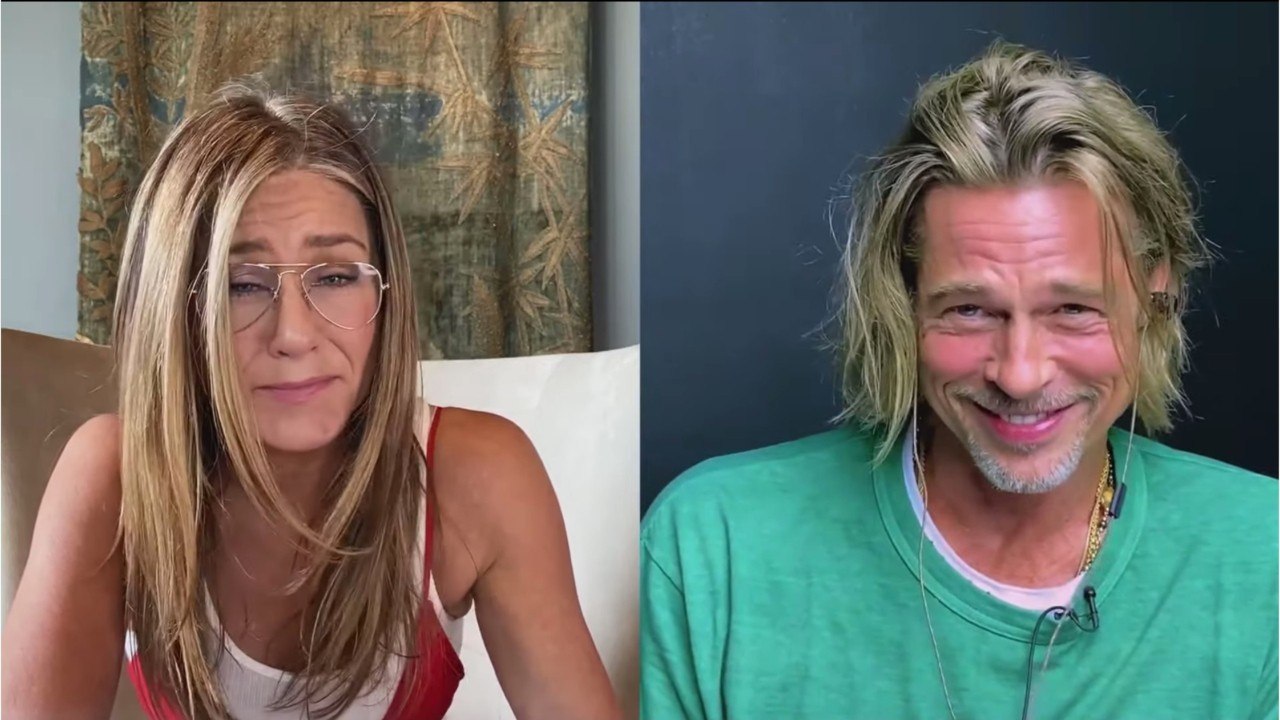 FEMME ACTUELLE - Brad Pitt et Jennifer Aniston rejouent une scène torride pour leurs retrouvailles : la Toile s’enflamme