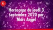 FEMME ACTUELLE - Horoscope du Jeudi 3 septembre par Marc Angel